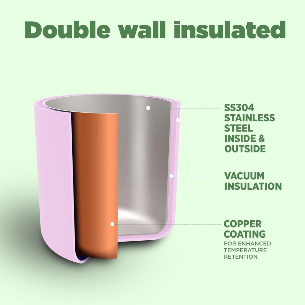 Milton Thermosteel Malmo 1100 ML Tumbler with Handle - 8