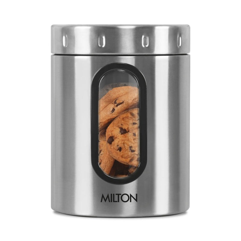 Milton Stainless Steel Crispy Storage Jar - 2