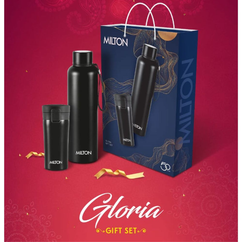 Milton Gloria Gift Set - Coffee Mug + Aura Bottle - 7