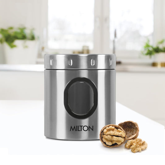 Milton Stainless Steel Crispy Storage Jar - 1