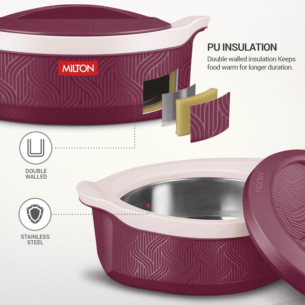 Milton Evoke Inner Stainless Steel Insulated Casserole - 11