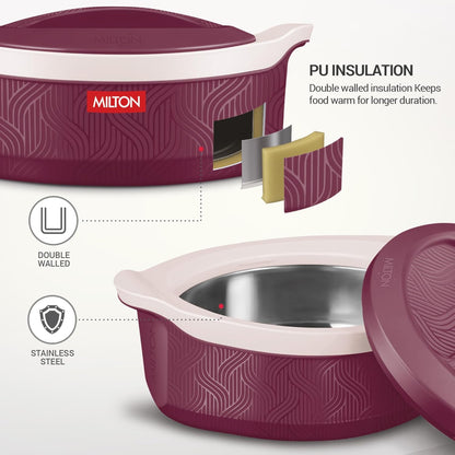 Milton Evoke Inner Stainless Steel Insulated Casserole - 11