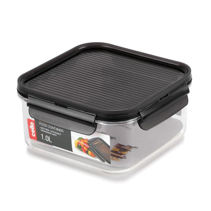 Cello Modulock Square 1000 ML Plastic Kitchen Storage Container - 1