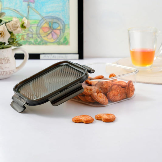 Cello Modulock Square 1000 ML Plastic Kitchen Storage Container - 6