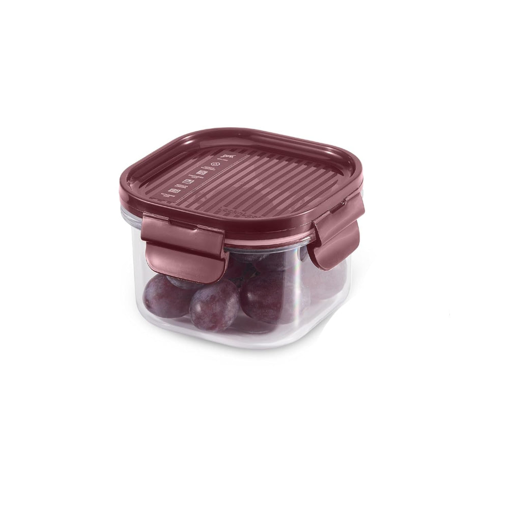 Cello Modulock Square 260 ML Plastic Kitchen Storage Container - 4