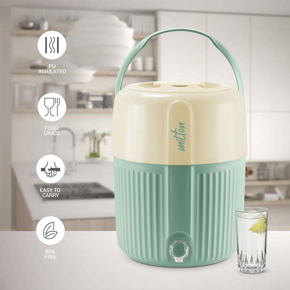 Milton Kool Pristine 12 Insulated Plastic Water Jug - 5