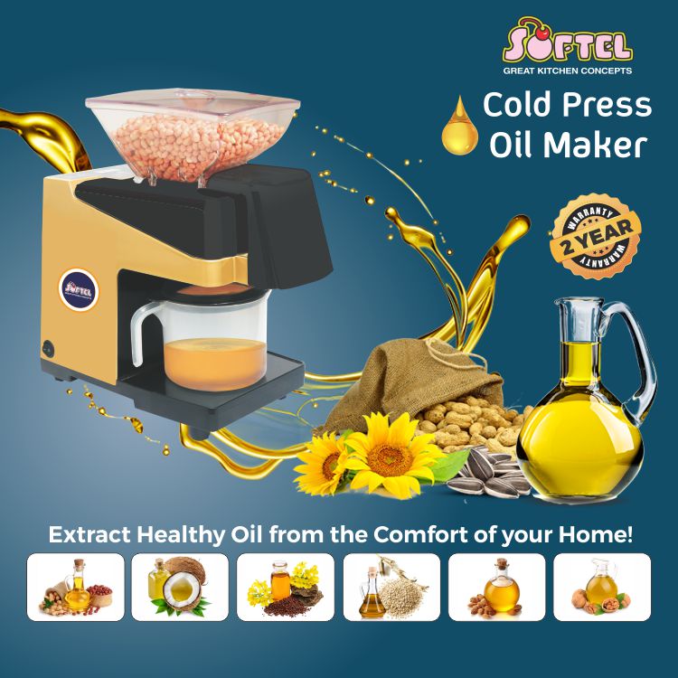 Softel Oil Maker - COLD PRESSED OIL MAKER