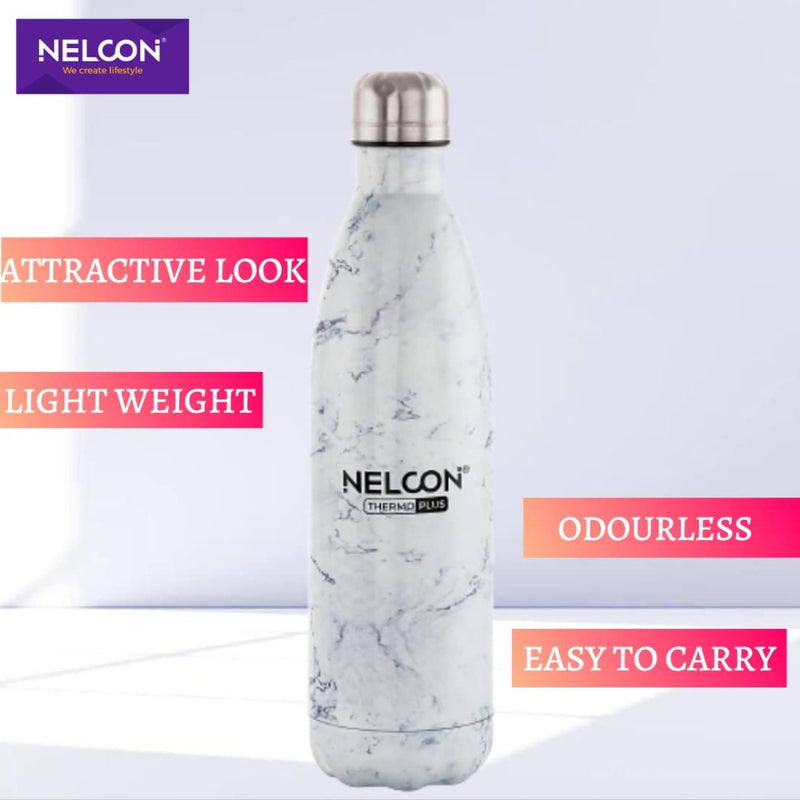 Nelcon Stainless Steel Vacuum Insulated Cola Swiss Thermo Plus 750 ML Bottle - 5