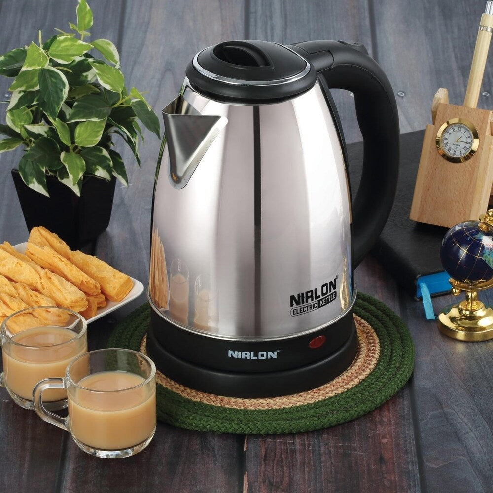 Nelcon Stainless Steel Barranco 1.8 Litre 1500 Watts Electric Kettle - 1