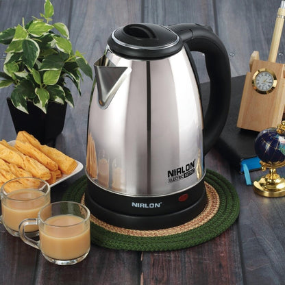 Nelcon Stainless Steel Barranco 1.8 Litre 1500 Watts Electric Kettle - 1