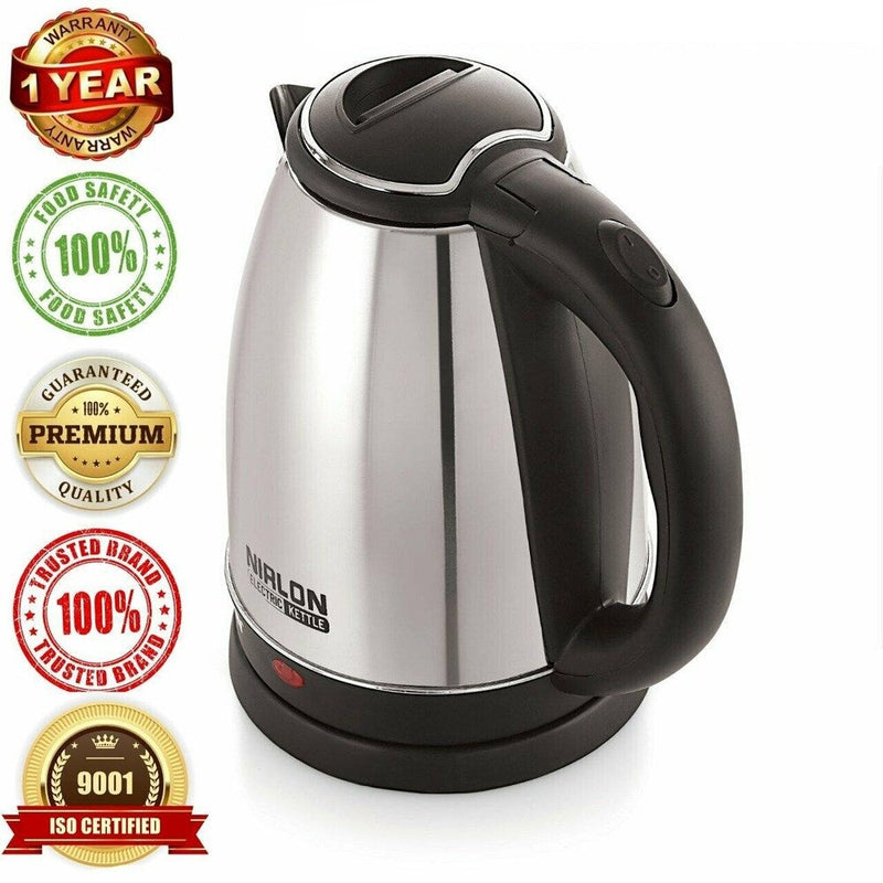 Nelcon Stainless Steel Barranco 1.8 Litre 1500 Watts Electric Kettle - 5