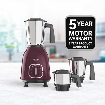 Milton Neom 550 Watts Mixer Grinder with 3 Jars - 2