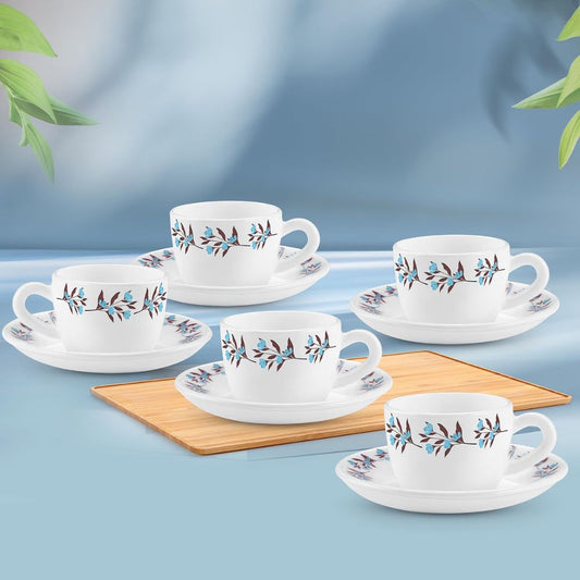 Treo Ophelia Collection Lavelle Opalware 13 CL Cup Saucer Set - 1