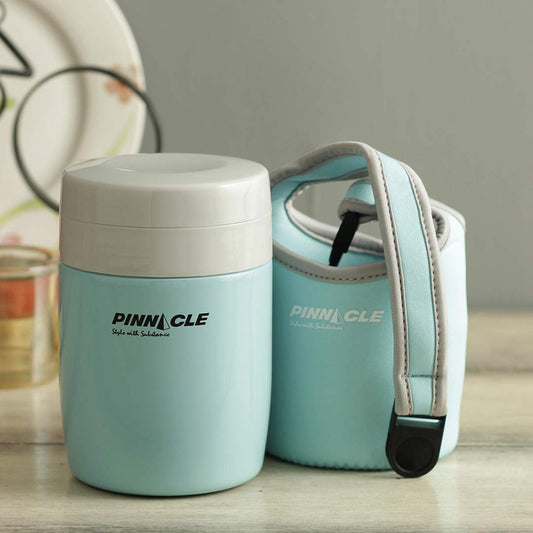 Pinnacle Pandora Stainless Steel Vacuum Lunch Box Container with Bag - 1
