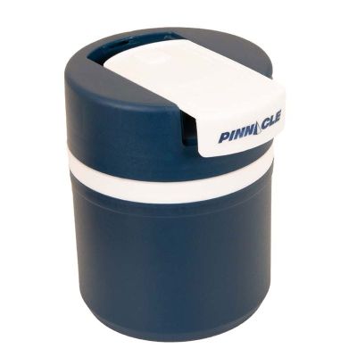 Pinnacle Pogo Matt Premium Stainless Steel Insulated Lunch Pot with Folding Spoon | 400 ML