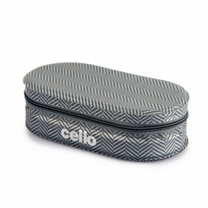 Cello Stainless Steel Quick Lunch Deluxe 2 Container Lunch Box - 2