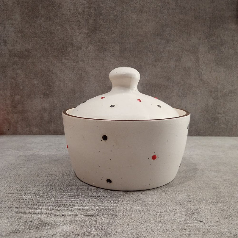 Rasoishop Ceramic 300 ML Butter Pot - 1