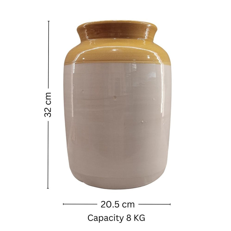 RasoiShop Ceramic Jar - 8