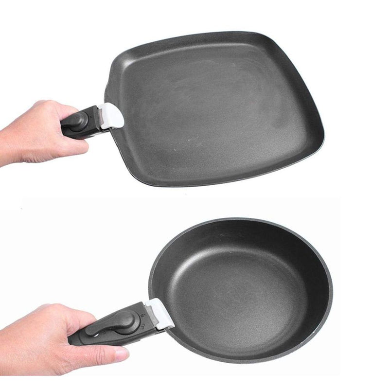 RasoiShop Removable Detachable Pan Handle Pot Dismountable Clip Grip for Kitchen - 3