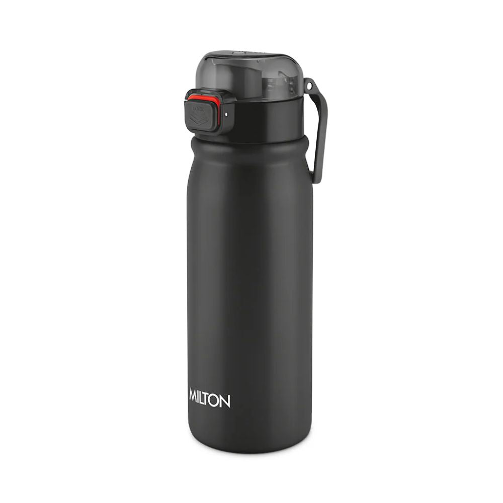 Milton Reva Stainless Steel Water Bottle with Twin Lid - 4
