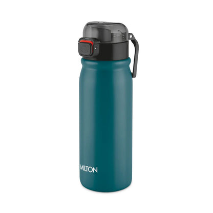 Milton Reva Stainless Steel Water Bottle with Twin Lid - 1