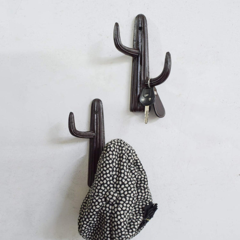 Softel Handcrafted Cacti Key Holder/Wall Shelf - 4