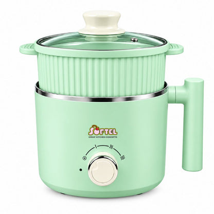 Softel Classic 600 Watts 1.5 Litre Multipurpose Electric Kettle with Steamer - 2