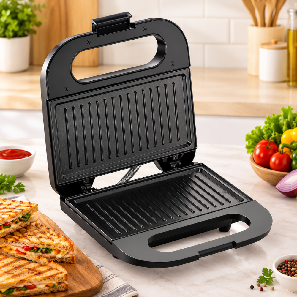 Softel 750 Watts Grill Sandwich Maker - 3