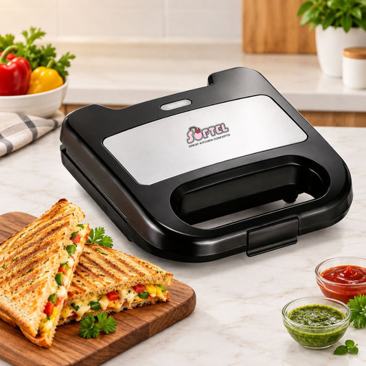 Softel 750 Watts Grill Sandwich Maker - 1