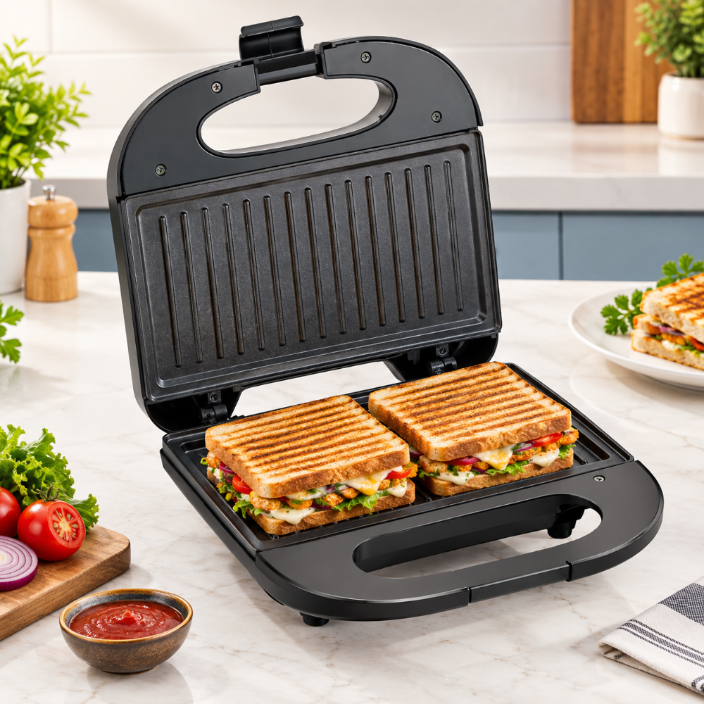 Softel 750 Watts Grill Sandwich Maker - 2