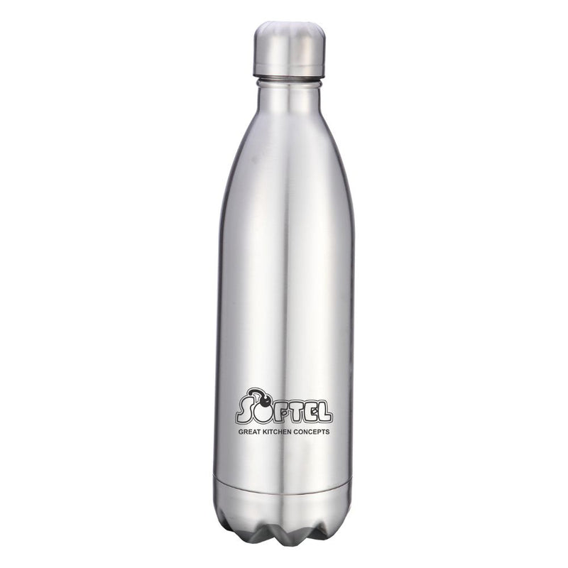 Softel Stainless Steel 1000 ML Vacuum Bottle - 1