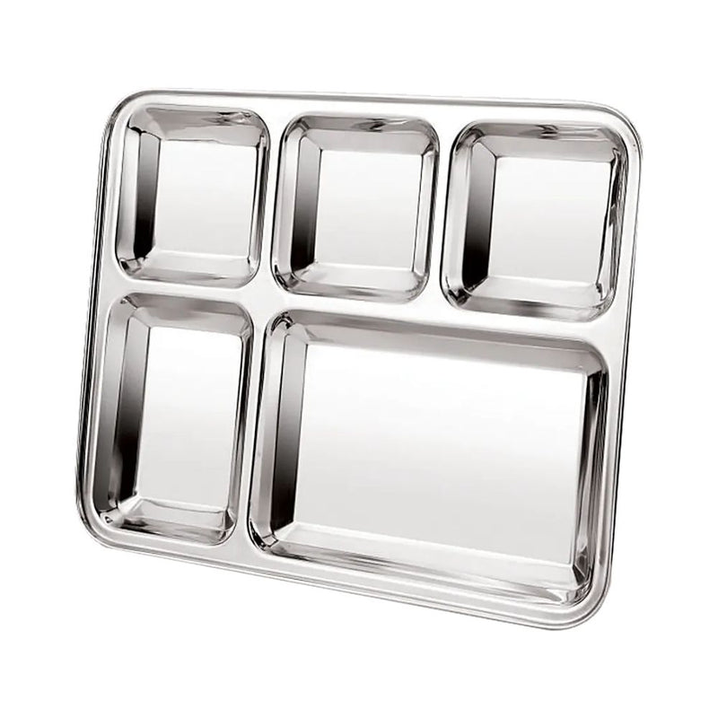 Softel Stainless Steel 5 in 1 Partition Plate - 2