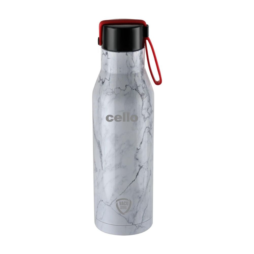 Cello Deezee Mate 900 ML Tuff Steel Water Bottle with Durable DTP Coating - 1