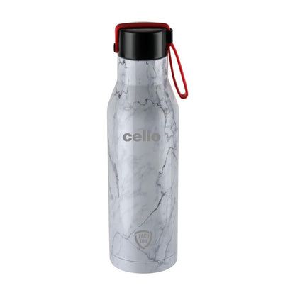 Cello Deezee Mate 900 ML Tuff Steel Water Bottle with Durable DTP Coating - 1