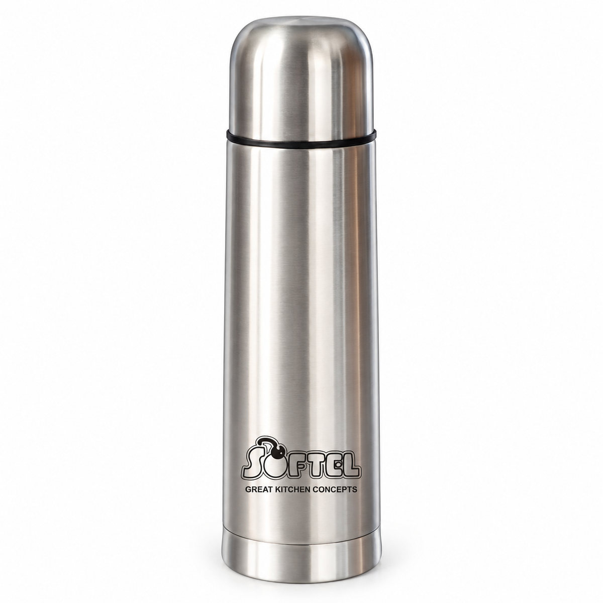Softel Thermosteel 500ml Vacuum Flask for Hot & Cold Drinks | Insulated Stainless Steel Bottle for Office, Travel & Gifting | 1 Pc