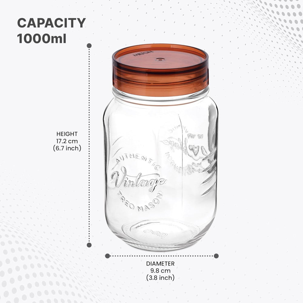 Treo Glass Vintage Jar - 10