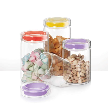 Treo Borosilicate Glass Alin Jar with Glass Lid - 1