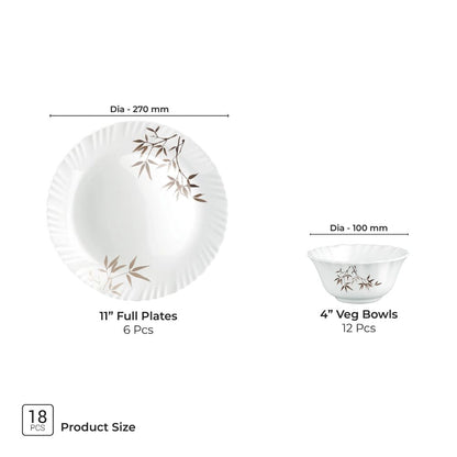 Treo Aurelia Collection Opalware Dinner Set - 20