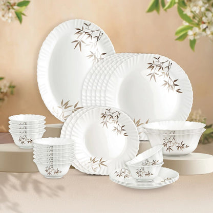 Treo Aurelia Collection Opalware Dinner Set with Soup Bowl - 22