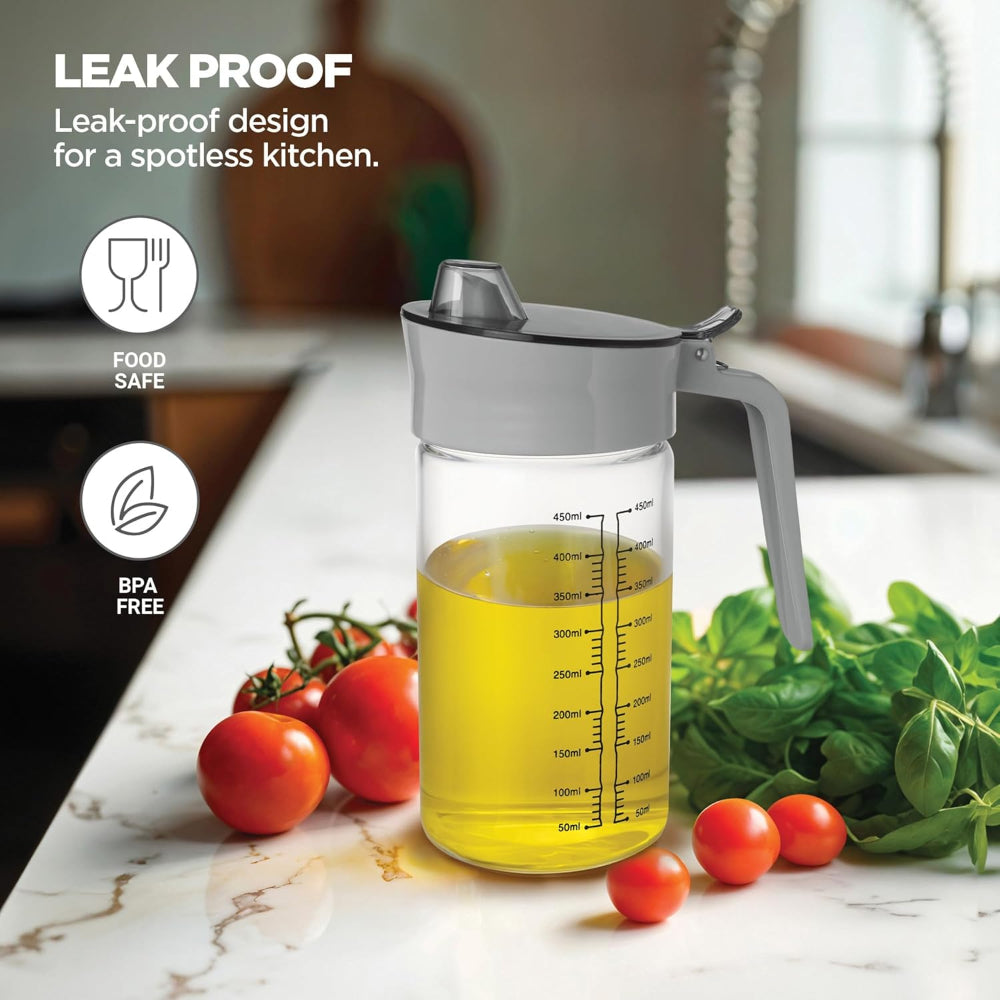Treo Flow Borosilicate Glass Oil Dispenser - 8