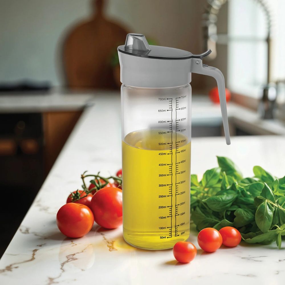 Treo Flow Borosilicate Glass Oil Dispenser - 1