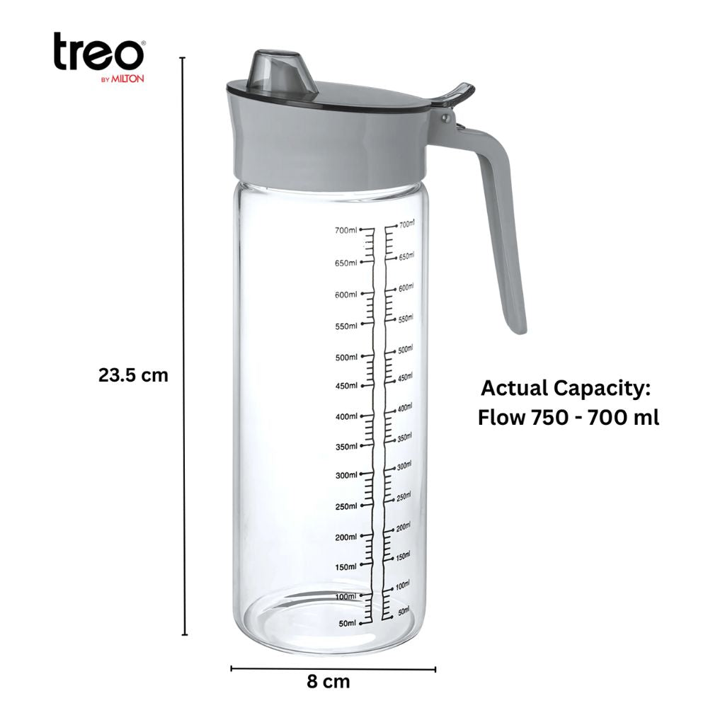Treo Flow Borosilicate Glass Oil Dispenser - 3