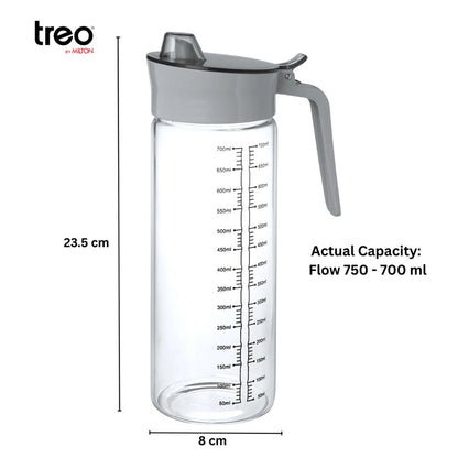 Treo Flow Borosilicate Glass Oil Dispenser - 3