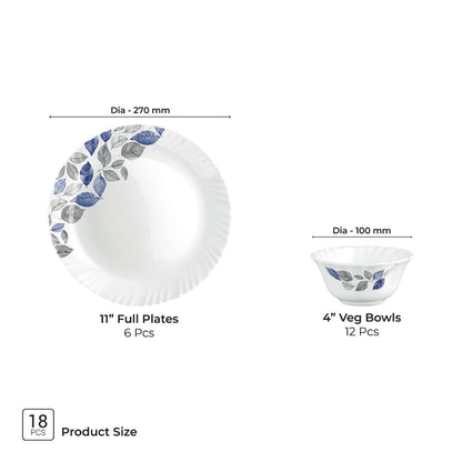 Treo Aurelia Collection Opalware Dinner Set - 23