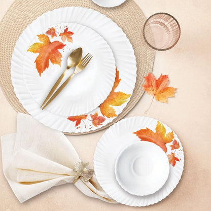 Treo Aurelia Collection Opalware Dinner Set with Soup Bowl - 2