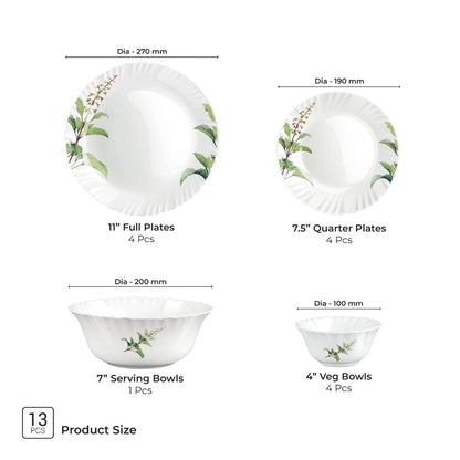 Treo Aurelia Collection Opalware Dinner Set - 30