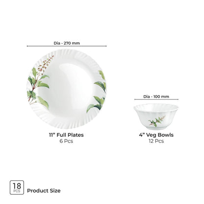 Treo Aurelia Collection Opalware Dinner Set - 29