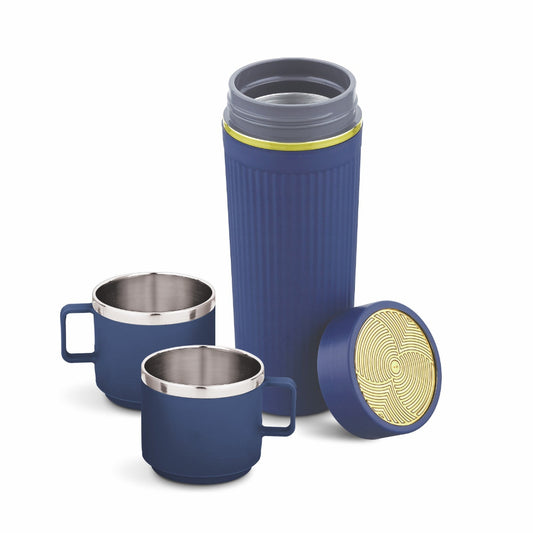Asian Ember Set - 500 ML Flask + 2 Cups - 1