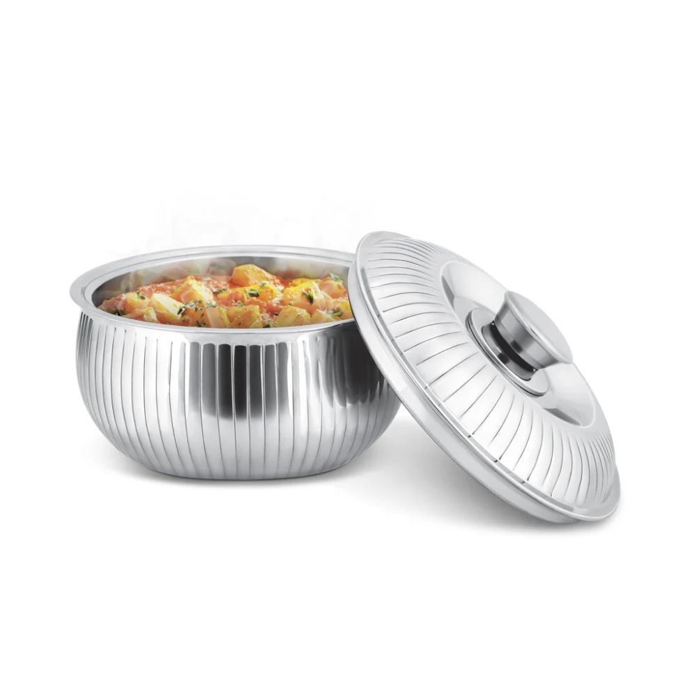 Milton Tulip Insulated Stainless Steel Casserole - 2