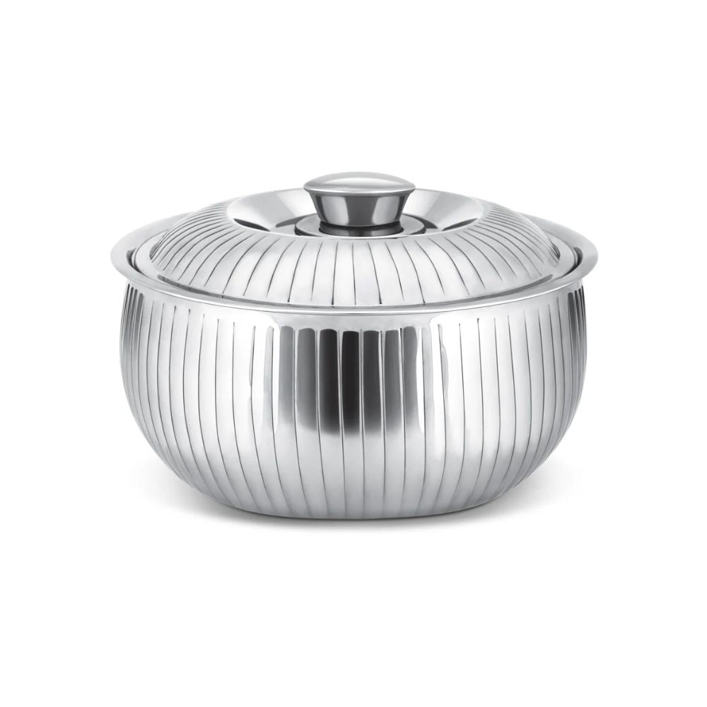 Milton Tulip Insulated Stainless Steel Casserole - 5